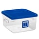 Rubbermaid vierkante container 3,8 ltr blauw