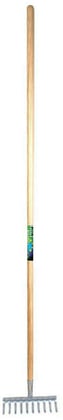 Tuinhark 8-tands met steel 160cm 
