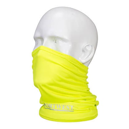 Portwest anti-microbiële multi sjaal geel