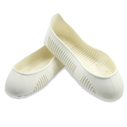 Easy grip antislip overschoen wit