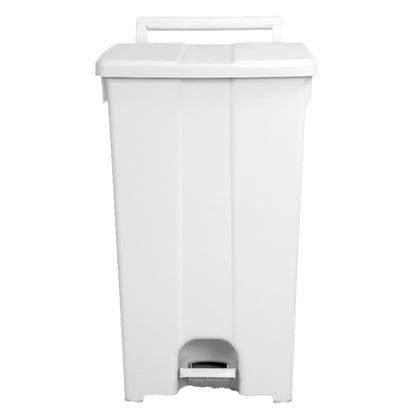 CALU TTS Derby XXL afvalbak 90ltr  wit met deksel wit