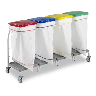 CALU TTS waszak t.b.v. wasverzamelaar rood 70ltr