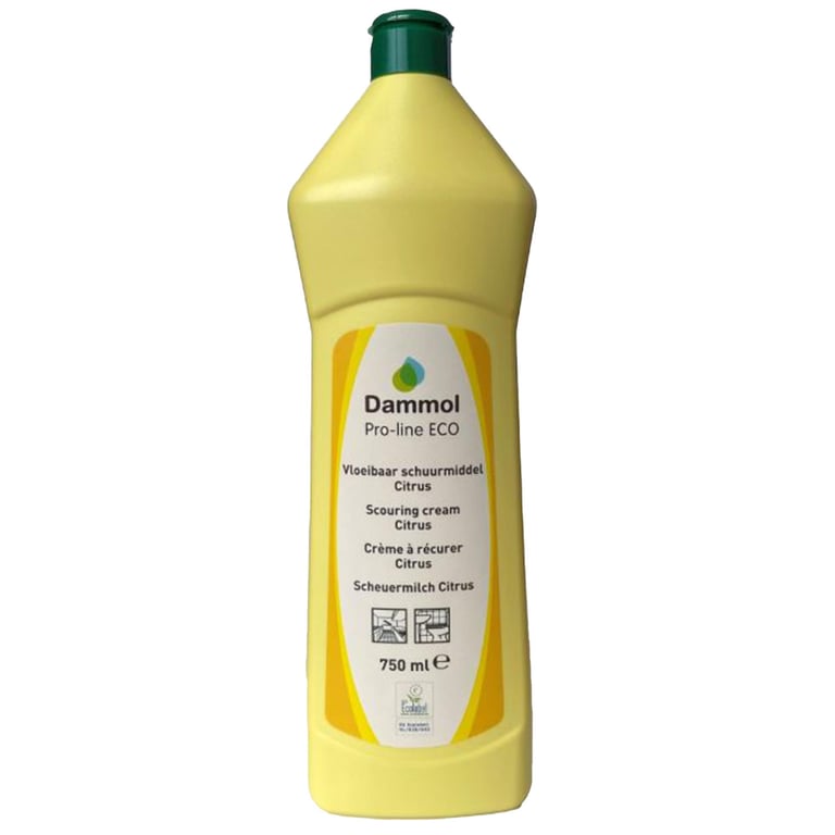 Dammol Pro-line eco vloerbaar schuurmiddel citrus