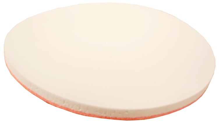 CaluClean melamine vloerpad grijs/rood 17