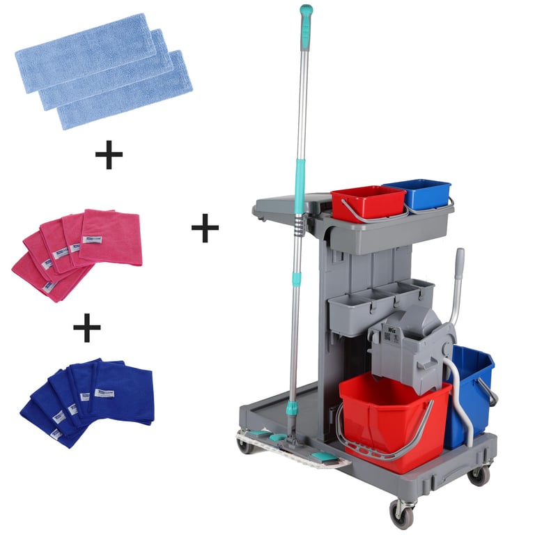 CALU TTS CleanLite schoonmaakwagen starterkit