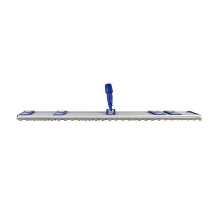 CALU TTS Aluminium vloerwisser velcro met rozetten  110/105x8cm