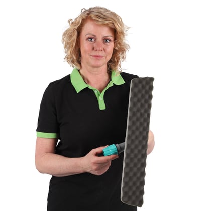 CALU TTS wisdoekhouder kunststof met schuimzool 60cm