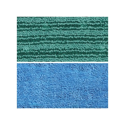 CALU TTS Tri plus Safe Dry vlakmop blauw groen 46x19,5cm Trilogy systeem