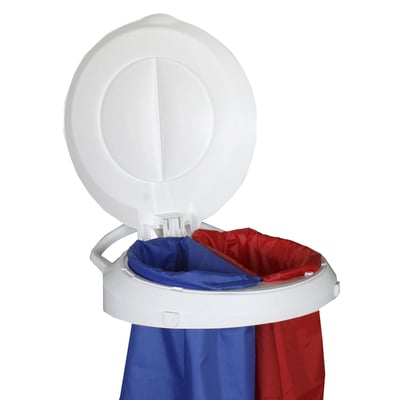 CALU TTS Florence W-1020 zakhouder 2x60ltr wit