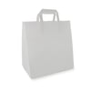 Papieren tas middel wit 27+17x29cm 350st 