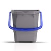 CALU TTS CleanStart dweilemmer met blauw hengsel  grijs met blauw hengsel