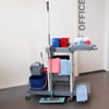 CALU TTS CleanPro schoonmaakwagen starterkit  grijs