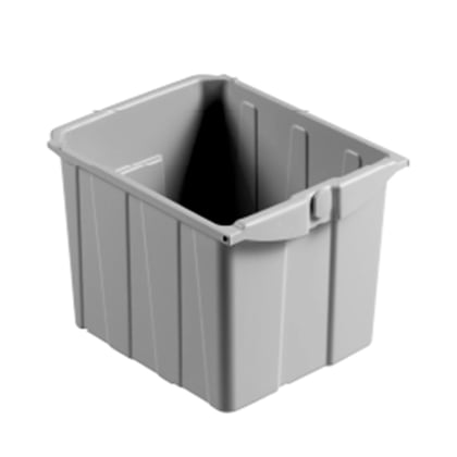 CALU TTS lade 40ltr grijs zonder sleutel