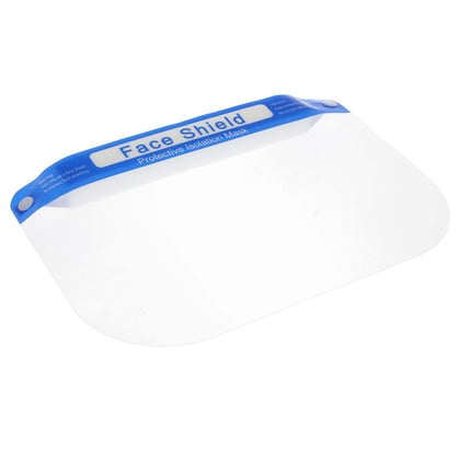 Gelaatscherm PET transparant 33x22cm