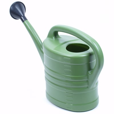 Gieter kunststof 14ltr +broes 