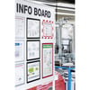CaluGuard magnetisch document frame A3  wit 