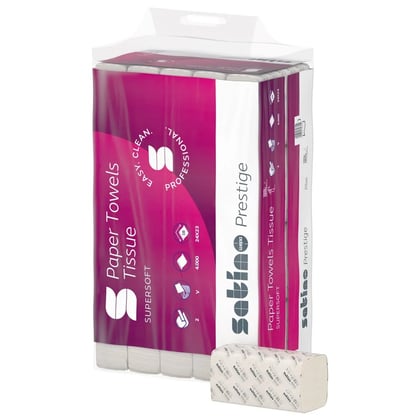 Wepa Prestige handdoekjes Z-vouw 2lgs 24x23cm 20x200st