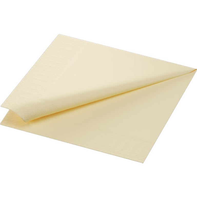 Duni servet cream 3-lgs 40x40cm 125st