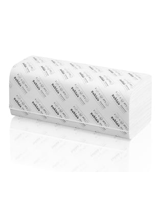 Satino prestige papieren handdoekjes c-vouw 2-lgs 23x32cm 20x144st 