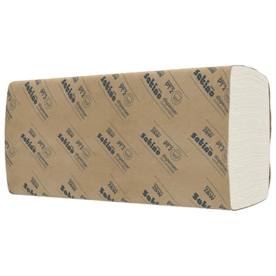 Satino Prestige papieren handdoekjes W-vouw 2-lgs 22x32cm 25x120st