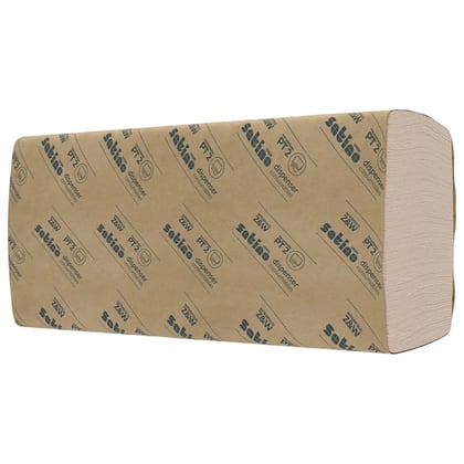 Satino PureSoft handdoekpapier Z-vouw 15x 200 vel soft beige