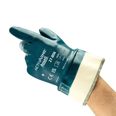 Ansell Activarmr 27-806 werkhandschoen blauw maat 8