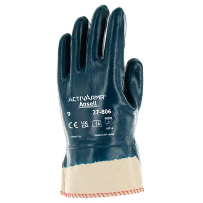 Ansell Activarmr 27-806 werkhandschoen blauw maat 8