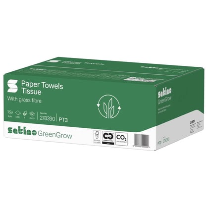 Satino GreenGrow handdoekpapier 2lgs 25x23cm 