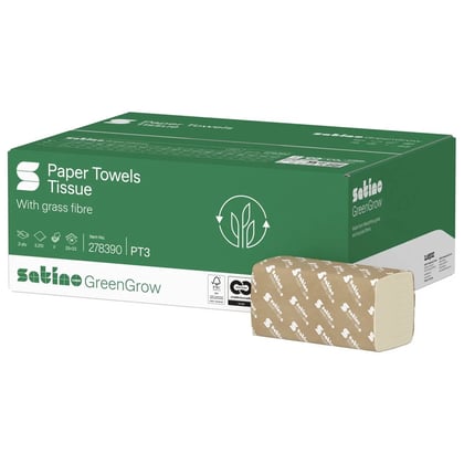Satino GreenGrow handdoekpapier 2lgs 25x23cm 