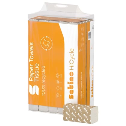 Satino Hicycle handdoekpapier V-vouw  2-lgs wit 4000st 