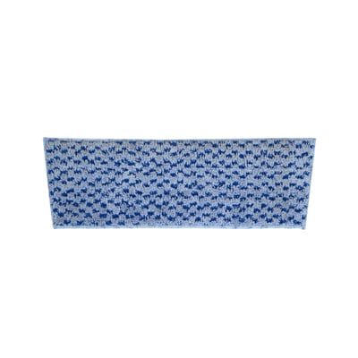 CALU TTS Microsafe vlakmop 30cm blauw strap tape (klittenband) systeem 