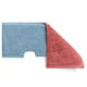 CALU TTS Tri Wet 1 Bicolor vlakmop rood blauw 46x19,5cm Trilogy systeem