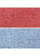 CALU TTS Tri Wet 1 Bicolor vlakmop rood blauw 46x19,5cm Trilogy systeem