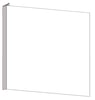 Brady blanco pictogram tweerichtings haaks 203x203mm