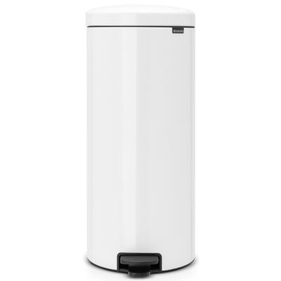 Brabantia pedaalemmer 30ltr wit metalen binnenemmer