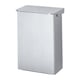 Ingo-man afvalbak aluminium 36ltr met deksel  