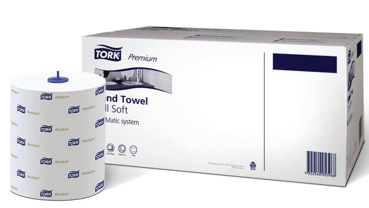 Tork Premium Hand Towel Roll 2-lgs 100mtrx21cm 2-lgs 6 rollen