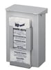 Afvalbak Santral 6ltr wit RVS met hygiënezakhouder slede