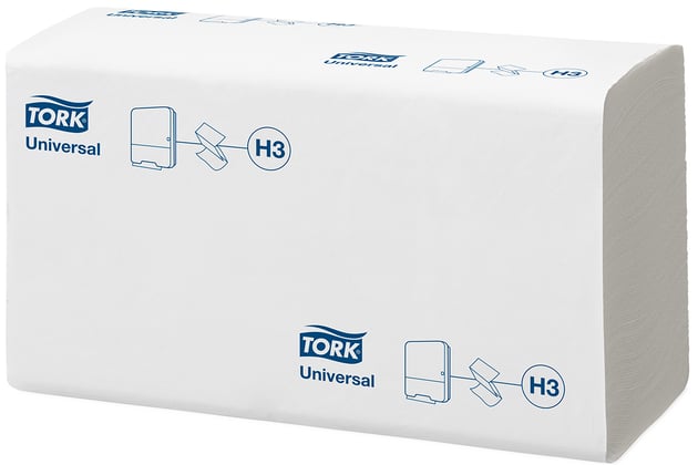 Tork Hand Towel zigzag 1-laags universal 23x23cm 4500stuks