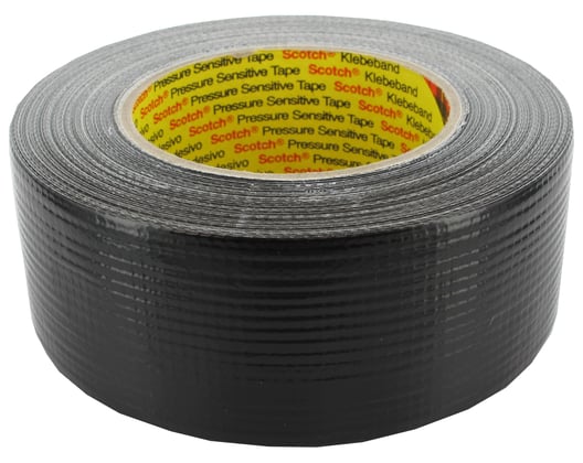 3M Duct Tape 48mmx50mtr zwart 