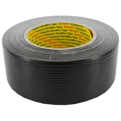 3M Duct Tape 48mmx50mtr zwart 