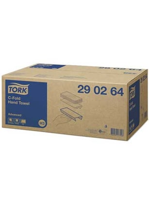 Tork Advanced Hand Towel C Fold  2-lgs 20x120st