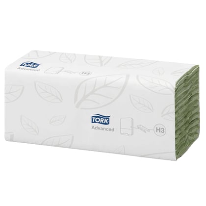 Tork handdoek C-vouw groen 