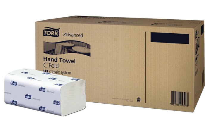 Tork C-Vouw handdoek