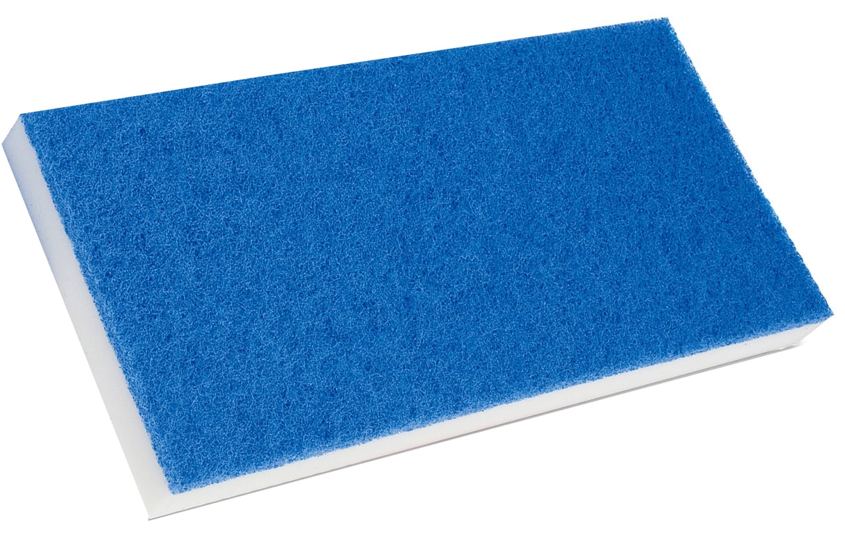 Melamine doodlebug wit/blauw 11,5 x 25cm
