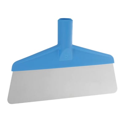 Vikan vloerschraper met flexibel stalen blad 260mm blauw