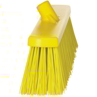 Vikan bezem hard nylon 33cm hygiënisch geel