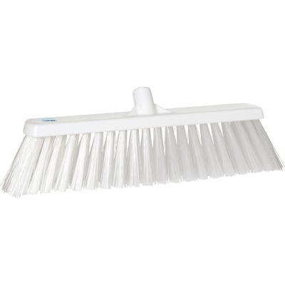 Vikan bezem hard 53cm hygiënisch wit