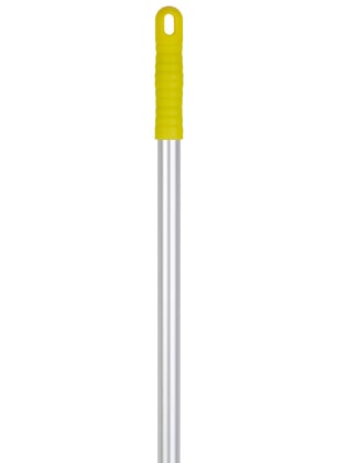 Vikan hygiëne steel aluminium 84cm  geel