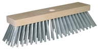 Staaldraad bezem 30cm houten rug 